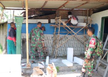 TMMD Ke 122 Kodim 0809/Kediri Renovasi Musholla di Desa Pagung, ini tujuannya