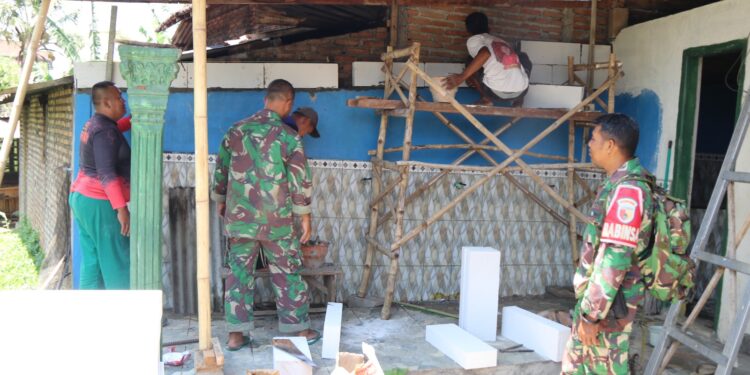 TMMD Ke 122 Kodim 0809/Kediri Renovasi Musholla di Desa Pagung, ini tujuannya