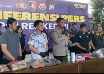 Polres Kediri Rilis Tersangka Kasus Keracunan Massal Acara Pengajian di Krecek Badas, Ini Motifnya