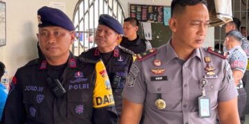 Komandan Kompi 1 Batalyon C Pelopor Brimob Polda Jatim kunjungi Lapas Kediri, ini tujuannya