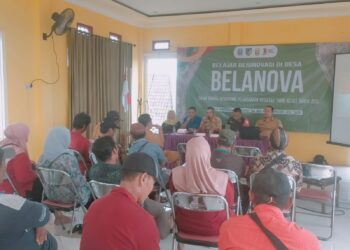 TMMD 122 Kodim 0809/Kediri Bersama DPMD Provinsi Jatim Berikan Edukasi Belanova
