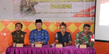 BPBD Kabupaten Kediri Sosialisasi Tanggap Bencana di Lokasi TMMD ke 122