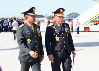 Panglima TNI Hadiri Acara Pelepasan Presiden Ke-7 Jokowi Dan Penyambutan Presiden Terpilih Prabowo