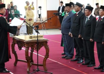 Pimpinan DPRD Resmi Dilantik, Pemkab Kediri Berharap Segera Susun RAPBD 2025