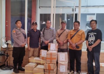 KPU Kota Kediri Terima Logistik 229.989 Surat Suara Pilkada 2024