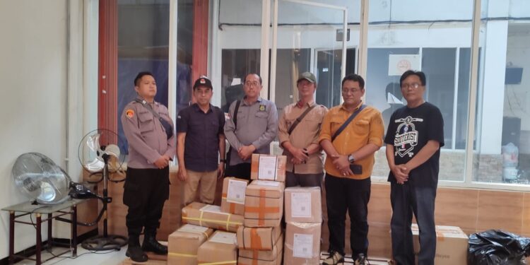 KPU Kota Kediri Terima Logistik 229.989 Surat Suara Pilkada 2024