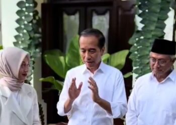 Paslon Pilwali Kediri Vinanda dan Gus Qowim dapat Pesan Langsung Dari Jokowi, Ini Pesannya