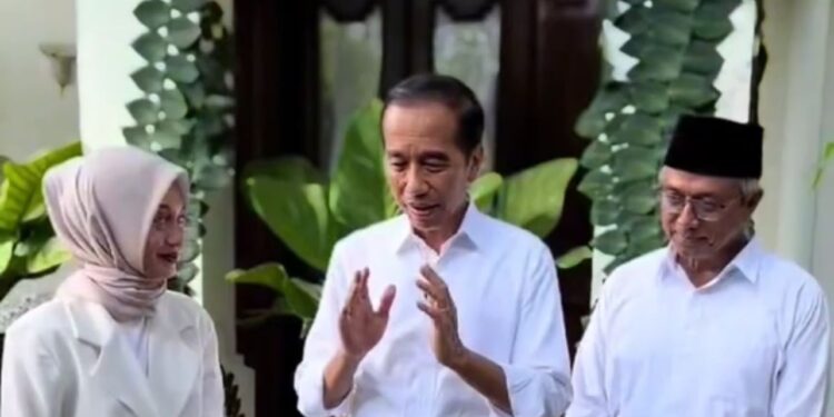Paslon Pilwali Kediri Vinanda dan Gus Qowim dapat Pesan Langsung Dari Jokowi, Ini Pesannya