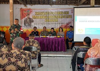 TMMD 122, Kodim 0809/Kediri dan Badan Bea Cukai Kediri Bersinergi Edukasi warga tentang UU Cukai