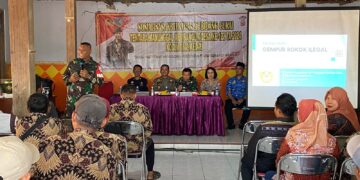TMMD 122, Kodim 0809/Kediri dan Badan Bea Cukai Kediri Bersinergi Edukasi warga tentang UU Cukai