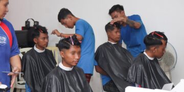 Siapkan Bekal untuk Kemandirian, Lapas Kediri Bina Keterampilan Cukur Ala BarberShop