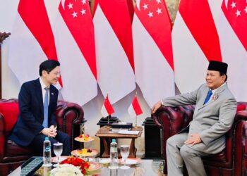 Presiden Prabowo Terima Kunjungan PM Singapura