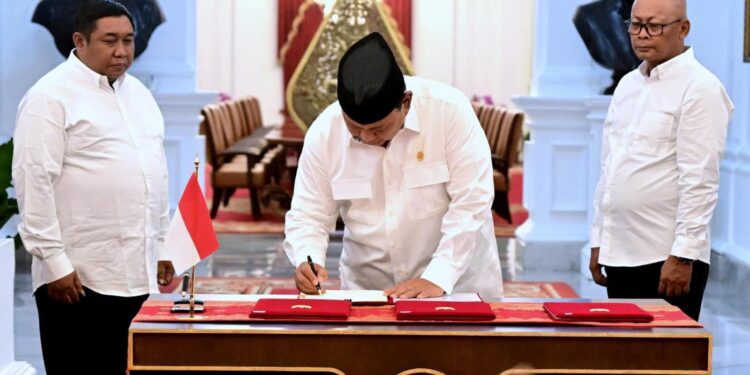 Presiden Prabowo Tandatangani Pengapusan Hutang Macet UMKM