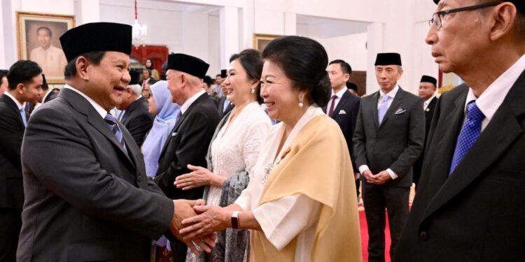 Presiden Prabowo Lantik Wakil Dan Anggota Ekonomi Nasional