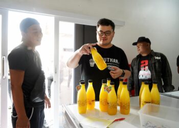 Apresiasi Olahan Minuman Nanas, Mas Dhito Dorong Produk Lokal Miliki Sertifikat BPOM
