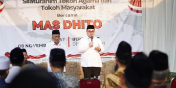 Tokoh Agama dan Masyarakat Siap Berjuang Menangkan Dhito-Dewi Dalam Pilkada