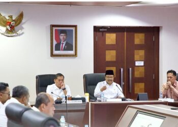 Kepala Staf Kepresidenan Terima Kunjungan Mensos Dan BPPIK