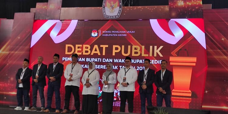 KPU Kabupaten Kediri Gelar Debat Publik Pilkada Kediri, Ini Pesan Ketua KPU