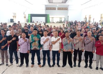 KPU Kab Kediri Gelar Simulasi Pemungutan dan Penghitungan Suara Pilkada 2024