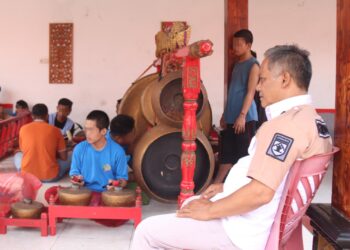 Lapas Kediri Hidupkan Seni Gamelan Untuk Warga Binaan