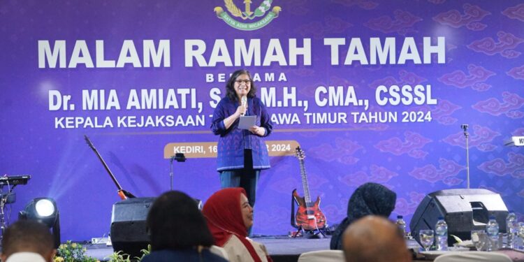 Rakerda Kejaksaan Tinggi Jawa Timur Digelar Di Kota Kediri