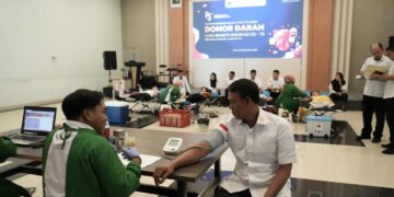 Kantor Imigrasi Kediri Gelar Donor Darah, Ini Tujuannya