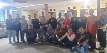 Wakapolres Kediri Berslaturahmi Dengan PSHT Ranting Wates, Ini Tujuannya