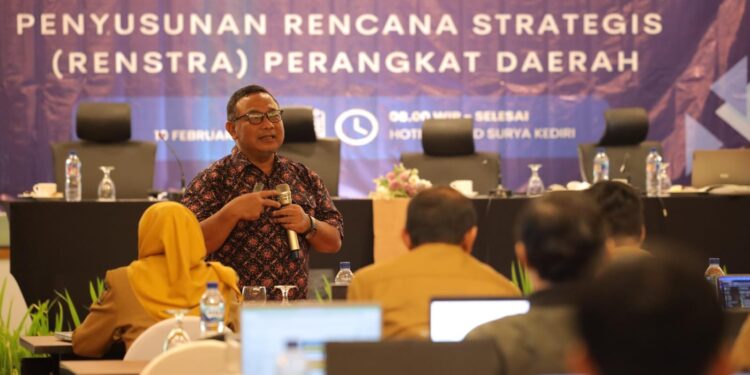 Bappeda dan Inspektorat Kota Kediri Gelar Bimtek Penyusunan Renstra, Ini Tujuannya