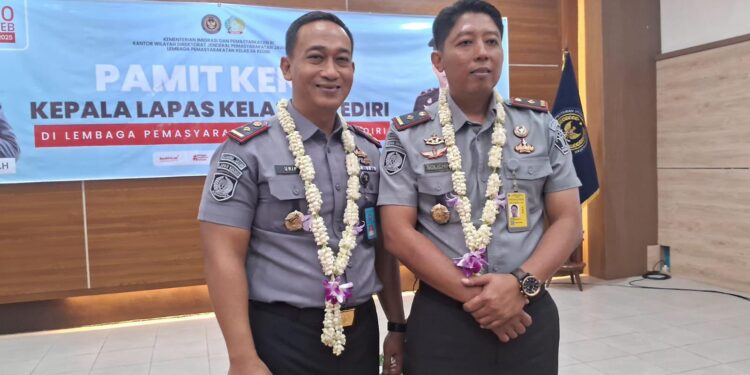 Kalapas Kediri Resmi Berganti, Ini Sosoknya