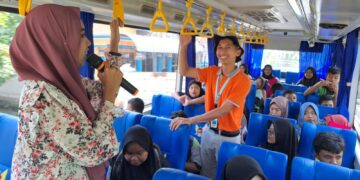 Mahasiswa Uniska Kediri dan Dishub Kota Kediri Hadirkan Pengalaman Wisata Edukatif bagi Anak Berkebutuhan Khusus