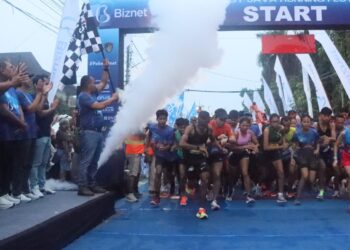 Ribuan Pelari Meriahkan Tetralogi East Java Running Festival di Kota Kediri