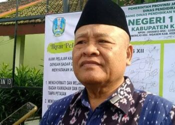 Dinas Pendidikan Kabupaten Kediri Gelar Ikrar Pelajar Jauhi Petasan Momen Ramadan dan Lebaran