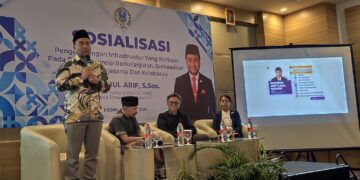 Wakil Ketua Komisi D DPRD Jatim Khusnul Arif Gelar Sosialisasi di Kediri