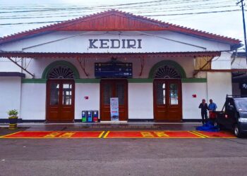 Daop 7 Madiun Lakukan Penataan Stasiun Kediri Sebagai Bentuk Transformasi Layanan pada Aset Milik PT KAI