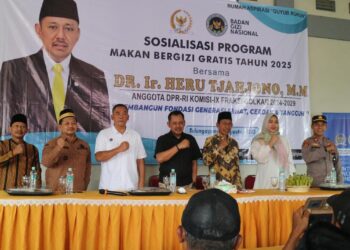 Ratusan Warga Desa Gandong Tulungangung Mendapat Sosialisasi Program Makan Bergizi Gratis