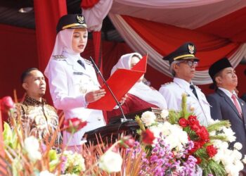 Ribuan santri Ponpes Wali Barokah Kediri gelar upacara HUT RI dan siap berkontribusi untuk Bangsa