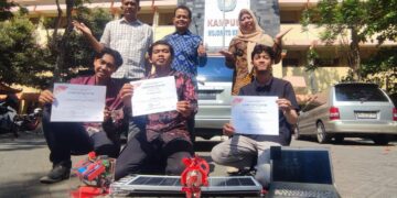 Mahasiswa UNP Kediri raih juara 3 TeknoCom International IoT Competition