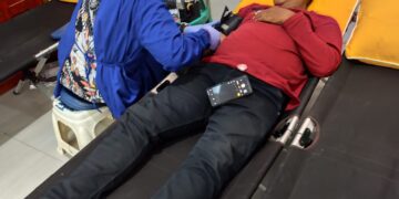 Rayakan HUT ke 80 Kereta Api, Stasiun Kediri Gelar Jalan Sehat dan Donor Darah