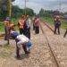 Tingkatkan Kecepatan KA, KAI Daop 7 Madiun Jaga Keselamatan dan Keamanan Dengan Normalisasi dan Peningkatan Jalur KA