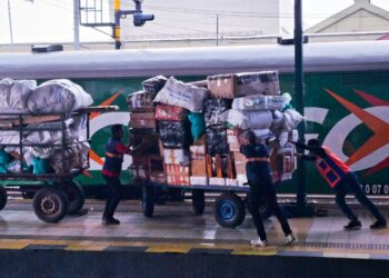 KAI Daop 7 Madiun Angkut Total 44.870 Ton Barang hingga Triwulan III Tahun 2025, Naik 40 Persen