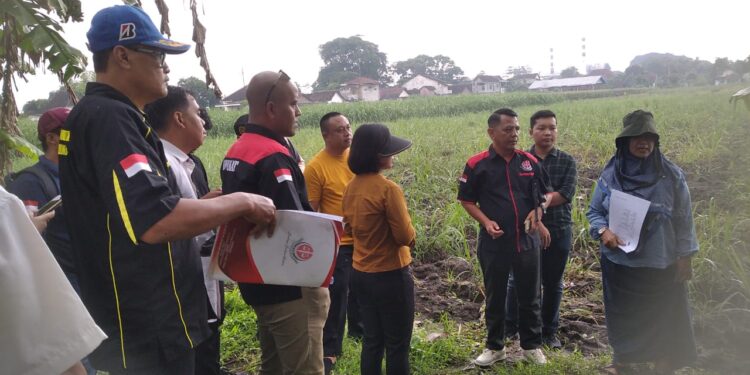 Pengadilan Negeri Kediri Gelar Sidang Pemeriksaan Setempat Kasus Tanah Di Tales