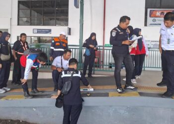 Jelang Nataru KAI Daop 7 Madiun bersama DJKA Laksanakan Inspeksi Keselamatan dan Pelayanan