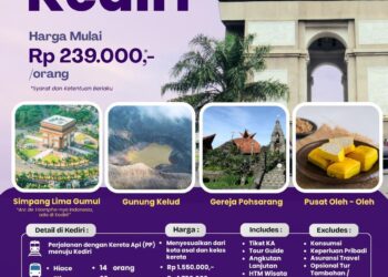 KAI Daop 7 Madiun Kenalkan Program Paket Wisata “Rail Tour Jawa Timur”Keliling Dunia Tanpa Paspor