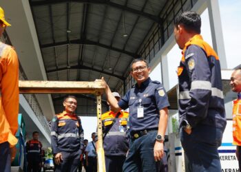 KAI Daop 7 Madiun Gelar Kunjungan Kerja Tinjau Sarana dan Prasarana KAI, Pastikan Kesiapan Nataru 2025/2026