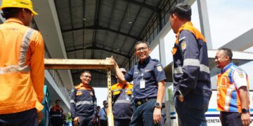 KAI Daop 7 Madiun Gelar Kunjungan Kerja Tinjau Sarana dan Prasarana KAI, Pastikan Kesiapan Nataru 2025/2026