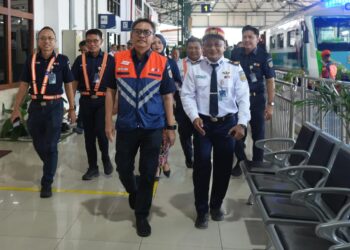 Pastikan Kesiapan Angkutan Nataru 2025/2026, Direksi KAI Lakukan Inspeksi di Wilayah Daop 7 Madiun