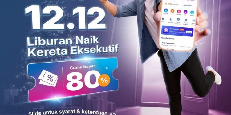 PT KAI Daop 7 Madiun Berikan Diskon Tarif 20 Persen untuk Kelas Eksekutif dalam Program Diskon 12.12