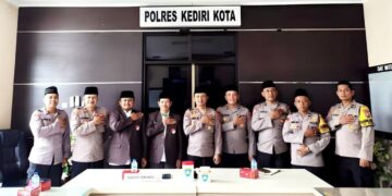 ​Pemuda LDII Ikuti Rakor Dai Kamtibmas Polda Jatim di Ruang Comand Center Polres Kediri Kota