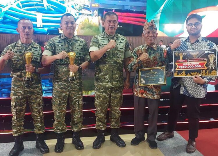 Kodim 0809/Kediri Bawa Desa Canggu Raih Juara Umum Lomba Kampung Pancasila 2025 Kasad Award