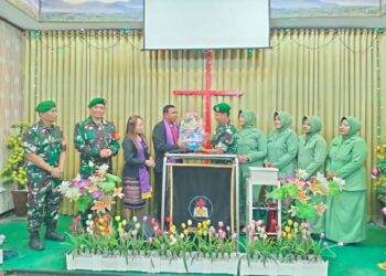Perkokoh Toleransi Koramil Pesantren Kunjungi 10 Gereja Pada Rangkaian Kegiatan Ibadah Natal 2025